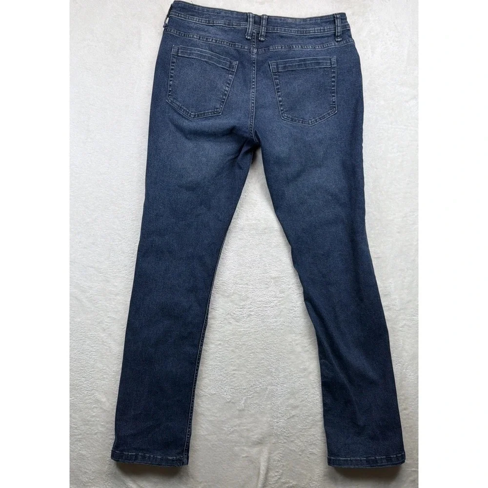 The Perfect Jean NYC Slim Fit Stretch Jeans Men's 34x32 Medium Wash Denim